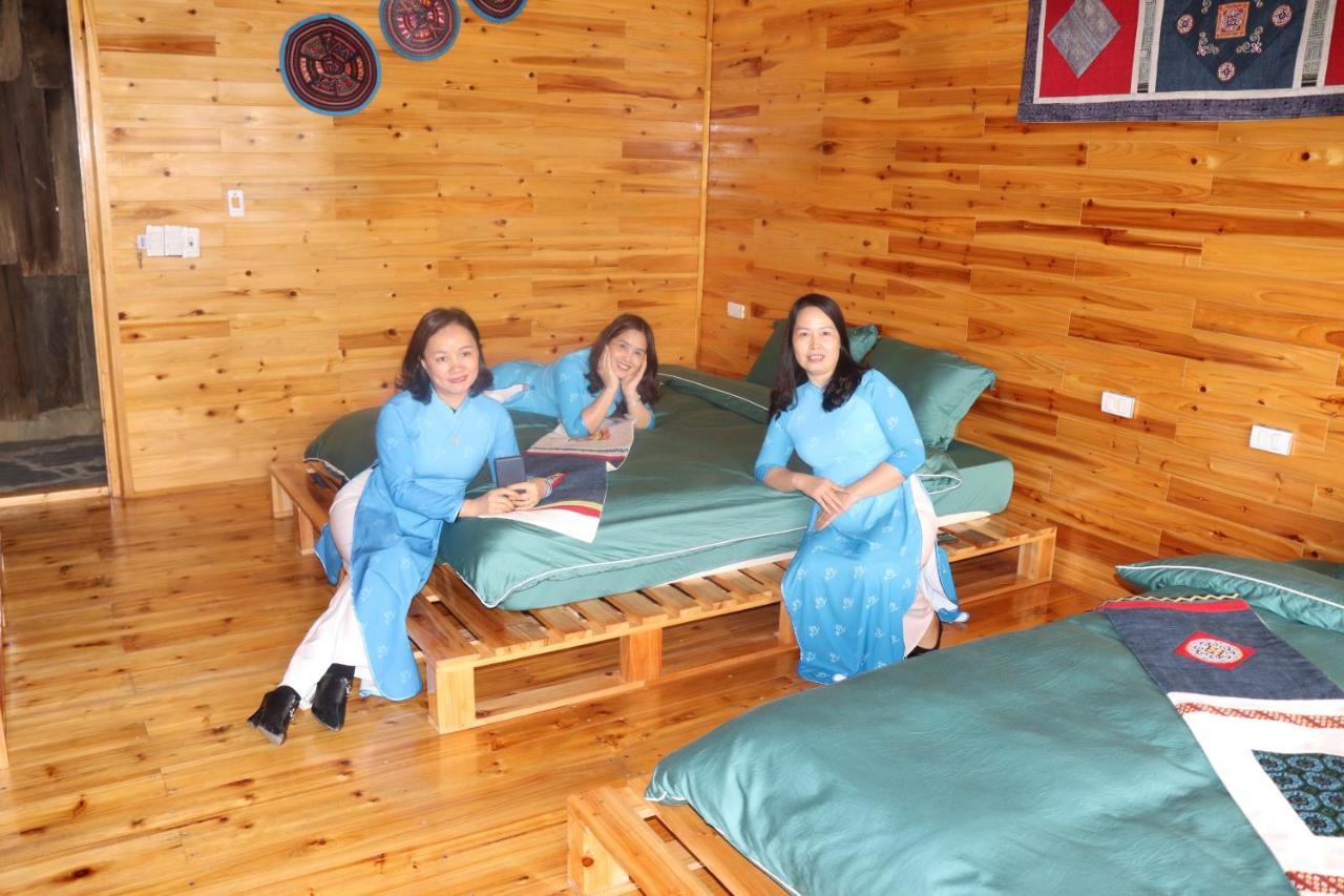 Hmong Wooden Home Sa Pa Buitenkant foto