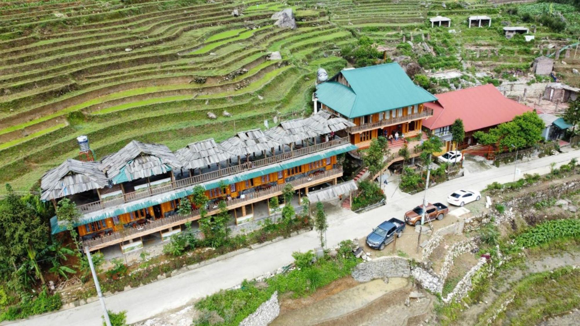 Hmong Wooden Home Sa Pa Buitenkant foto