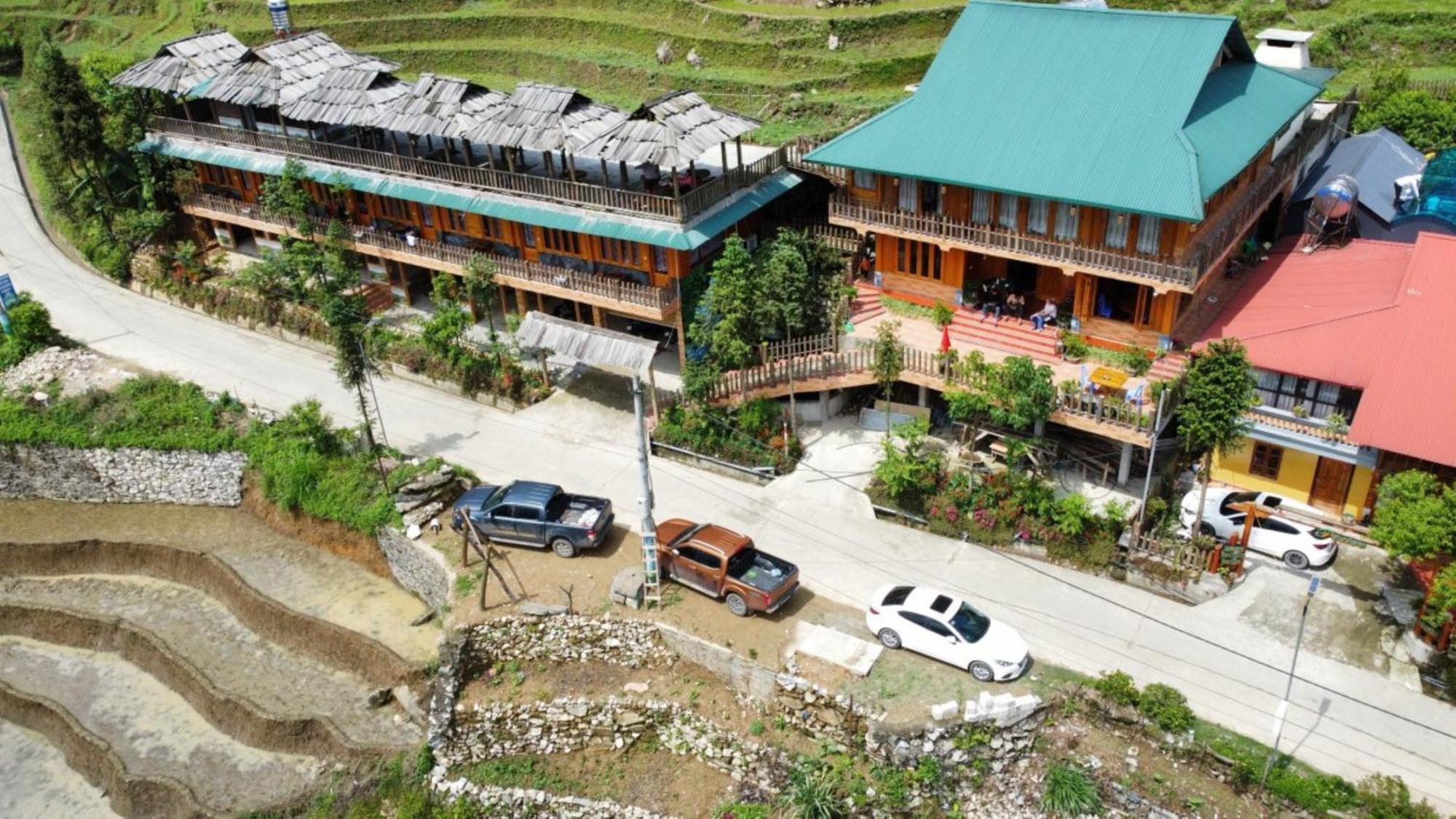 Hmong Wooden Home Sa Pa Buitenkant foto