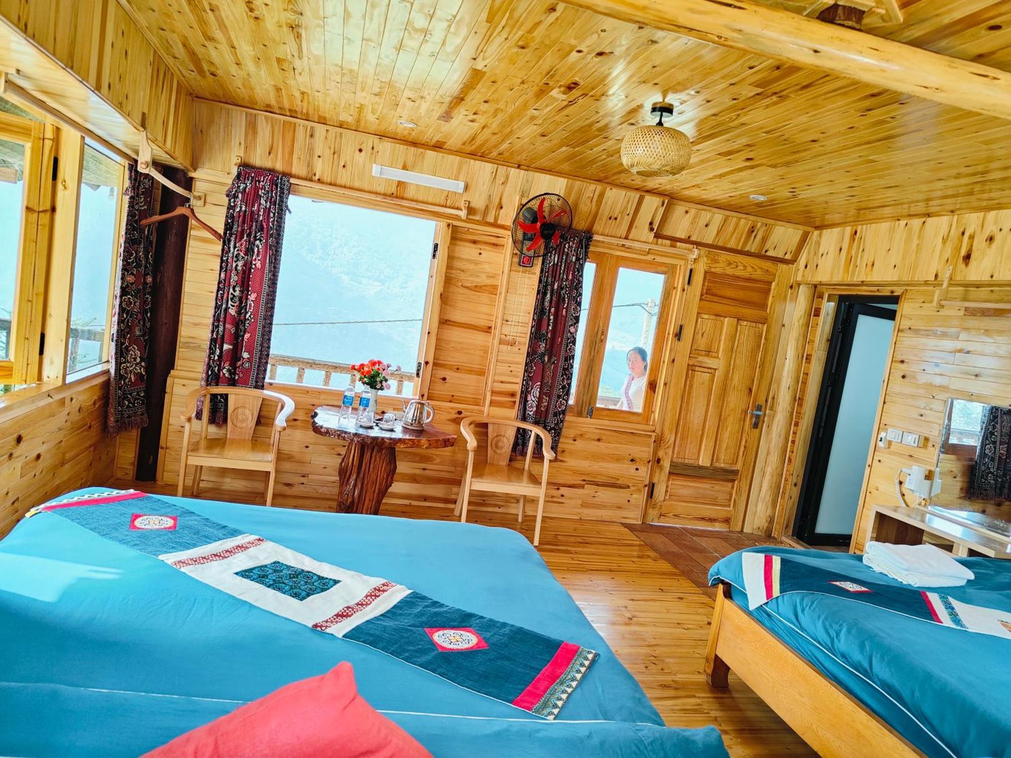 Hmong Wooden Home Sa Pa Kamer foto